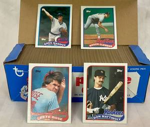 lot 171 image: 1989 Topps Baseball Picture Cards
