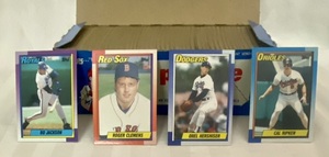 lot 179 image: 1990 Topps Baseball Picture Cards