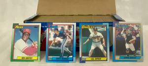 lot 182 image: 1990 Topps Baseball Picture Cards