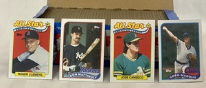 lot 173 image: 1989 Topps Baseball Picture Cards
