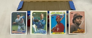 lot 176 image: 1989 Topps Baseball Picture Cards