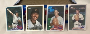 lot 178 image: 1989 Topps Baseball Picture Cards