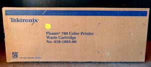lot 15 image: Genuine Xerox Tektronix Phaser 780 Printer Waste Cartridge 016-1865-00 OEM - NIB
