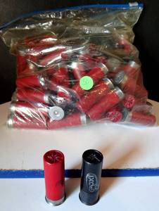 lot 50 image: LARGE BAG FULL OF 12 GUAGE SHOTGUN SHELLS AS SHOWN