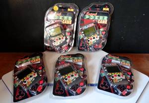 lot 63 image: LOT OF 5 - SUPERB DIGITAL POKER GAME - NIP