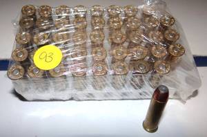lot 93 image: BLAZER 357 MAGNUM AMMUNITION - 44 ROUNDS - NO BOX