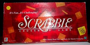 lot 99 image: COMPLETE GAME OF SCRABBLE