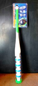 lot 119 image: NEWSEALED - Nerf Power Blast Baseball Bat  Whiz Kids