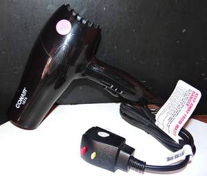 lot 133 image: CONAIR 1875 WATT HAIR DRYER - APPEARS UNUSED
