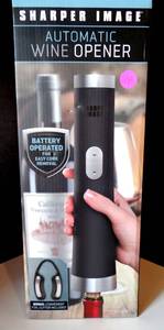 lot 139 image: SHARPER IMAGE AUTOMATIC WINE OPENER - NEWSEALED