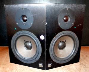 lot 148 image: NHT PRO A-10 BOOKSHELF SPEAKERS $$$