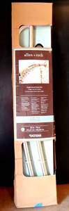 lot 152 image: NEW - ALLEN & ROTH DOUBLE CURVED SHOWER ROD