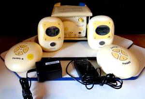 lot 165 image: LARGE LOT OF MEDELA BREAST PUMP COMPONENTS AS SHOWN