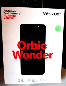 lot 194 image: NEWSEALED - Verizon Orbic Wonder 5.5 13MP 16GB 4G LTE Black Android