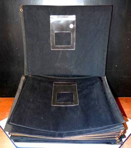 lot 205 image: LOT OF 20 - LARGE 17.5 X 15 INCH BLACK ZIPPERED BANKERSSTORAGE BAG