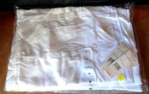 lot 228 image: NEW WITH TAGS - LOT OF 6 WOMENS WHITE SPAGHETTI STRAP TANK TOPS - ASSORTED SIZES