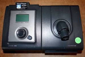 lot 259 image: REMSTAR SYSTEM ONE CPAP MACHINE - (NEEDS POWER SUPPLY) DOES WORK