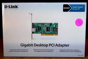 lot 292 image: NEW D-Link Systems DGE530T Gigabit Desktop Pci Adapter, 32-Bit