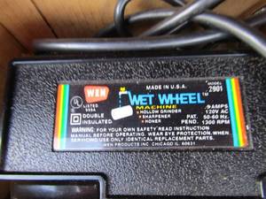 lot 41 image: Wen WET WHEEL machine- HOLLOW GRINDER, SHARPENER, HONER