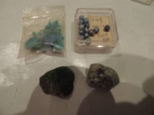 lot 216 image: turquoise pieces for jewlery creations