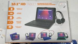 lot 7 image: Ematic 10.1 Android Tablet Blue