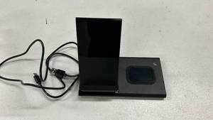 lot 12 image: Wireless Qi Charger Stand w Charging Base