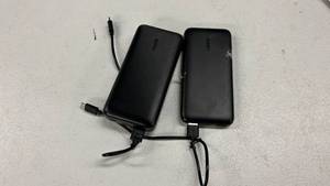 lot 16 image: Aukey Power Banks 2-pack 10000mAh & 20000mAh