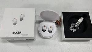 lot 17 image: Sudio Bluetooth Earbuds White&nbsp