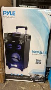 lot 31 image: Pyle USA 8 Sub Portable Loudspeaker Bluetooth PWMA335BT