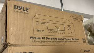 lot 51 image: Pyle USA Wireless BT Streaming Home Theater Receiver PT696BT (in box)