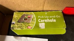 lot 69 image: HearthSong Pick Up and Go Cornhole Game