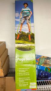 lot 76 image: HearthSong Bouncy Pogo Stilts