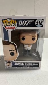 lot 122 image: Funko Pop James Bond 007