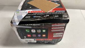 lot 131 image: Power Acoustik Car Stereo Double Din Radio Unit Touchscreen CPAA-700