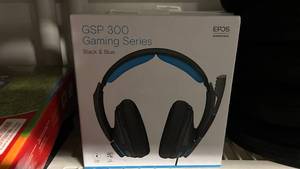 lot 132 image: Sennheiser GSP 300 EPOS Gaming Headset Blue