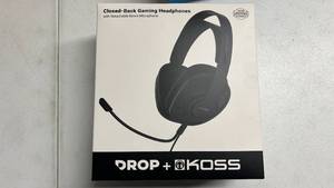 lot 134 image: Massdrop Drop  Koss Closed Back Gaming Headphones w Detachable Boom Mic