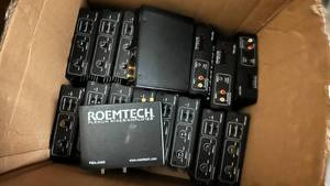 lot 150 image: Roemtech Plenum Mixer  Amplifier PMA-245H (Box Lot of 16)
