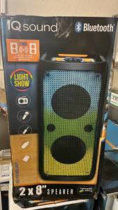 lot 37 image: IQ Sound Bluetooth 2 x 8 Speaker