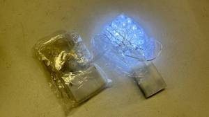 lot 166 image: Stringed LED Blue Lights (Lot of 2)