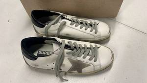 lot 188 image: Golden Goose Sneakers White Black Women Size 9
