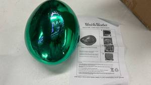 lot 219 image: Wind & Weather Green Lighted Rock