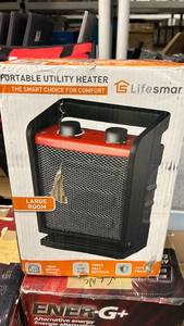 lot 176 image: LifeSmart Portable Untility Space Heater 1500w (works)