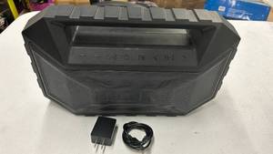 lot 266 image: ION Aquaboom Max Bluetooth Speaker Waterproof Boombox w FM