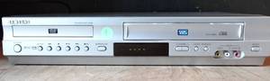 lot 9 image: SAMSUNG DVD-V4600 DVDVCR COMBO DUAL DECK PLAYER VHS HI-FI STEREO - WORKS $$$