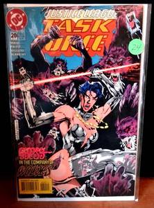 lot 24 image: DC Comics Justice League Task Force #20 - BAGGED & BOARDED