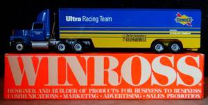 lot 201 image: Winross 164 diecast Tractor Trailer truck Sunoco Ultra Racing Team - AS NEW IN BOX