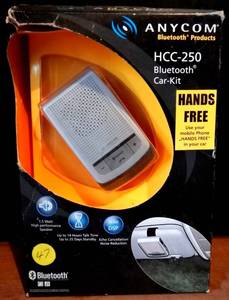 lot 47 image: ANYCOM HCC-250 Bluetooth Hands free Car-Kit - NIP