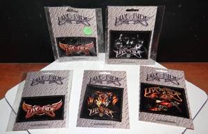 lot 55 image: LOT OF 5 - LIVE TO RIDE MOTORCYCLE PATCHES