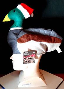 lot 86 image: DUCK DYNASTY MALLARD HOLIDAY HAT - NEW WTAGS
