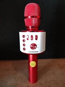 lot 96 image: KARAOKE MICROPHONE WITH BUILT IN FEATURES